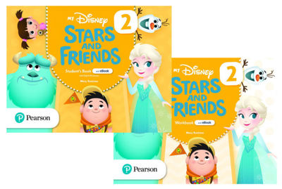 Imagen de MY DISNEY STARS AND FRIENDS 2 - STUDENT'S BOOK + WORKBOOK / PEARSON