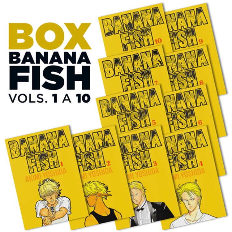 Imagen de BANANA FISH BOXSET - 10 TOMOS / PANINI MANGA
