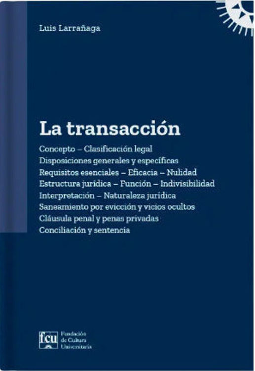 Imagen de La transacción / Luis Larrañaga