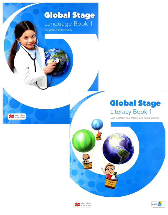 Imagen de GLOBAL STAGE 1 / LITERACY BOOK + LANGUAGE BOOK / MACMILLAN