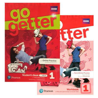 Imagen de GO GETTER 1 / STUDENT'S BOOK WITH MEL +  WORKBOOK / PEARSON