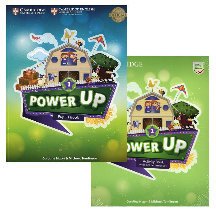 Imagen de POWER UP LEVEL 1 / PUPIL'S BOOK + ACTIVITY BOOK / CAMBRIDGE