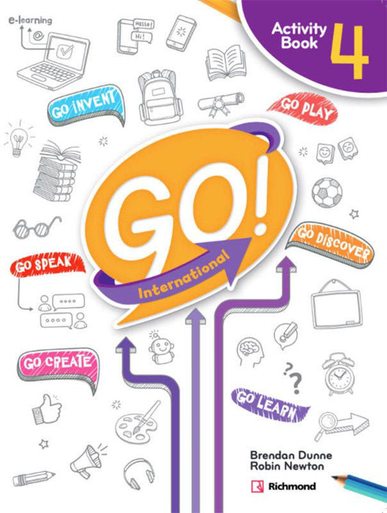 Imagen de GO! INTERNATIONAL 4 / ACTIVITY BOOK / RICHMOND