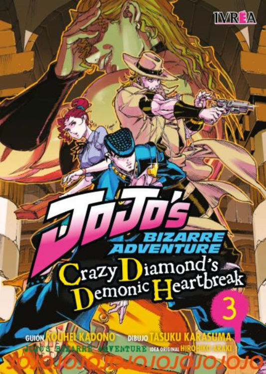Imagen de JOJO’S BIZARRE ADVENTURE: CRAZY DIAMOND’S DEMONIC HEARTBREAK VOL 3 / IVREA