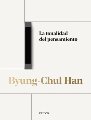 Imagen de La tonalidad del pensamiento / Byung-Chul Han