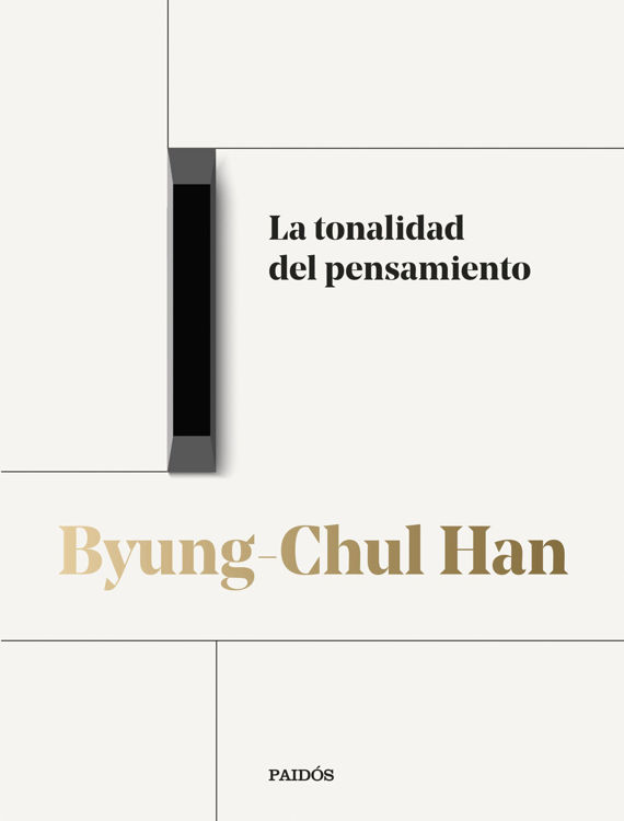Imagen de La tonalidad del pensamiento / Byung-Chul Han