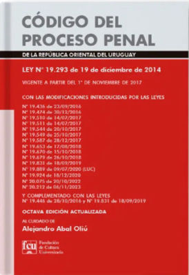 Imagen de Código Del Proceso Penal / FCU