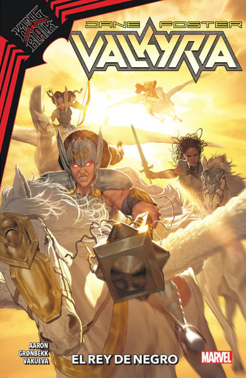 Imagen de KING IN BLACK: VALKYRIA - EL REY NEGRO / PANINI
