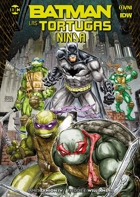 Imagen de BATMAN - LAS TORTUGAS NINJA / OVNI PRESS