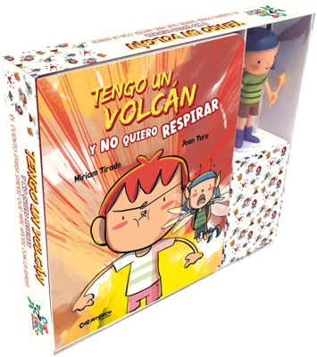 Imagen de TENGO UN VOLCÁN Y NO QUIERO RESPIRAR / MIRIAM TIRADO (LIBRO + FIGURA)