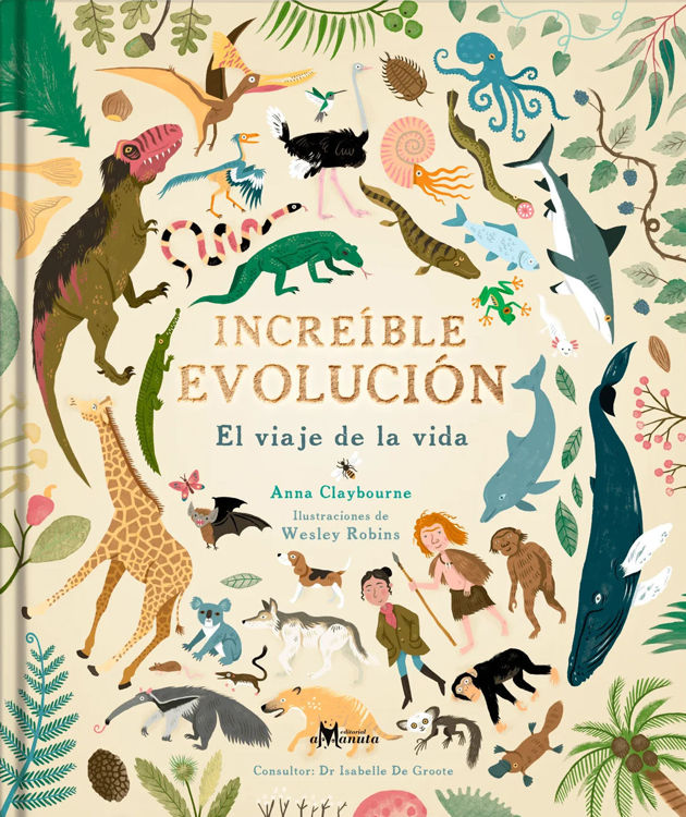 Imagen de INCREIBLE EVOLUCION / ANNA CLAYBOURNE