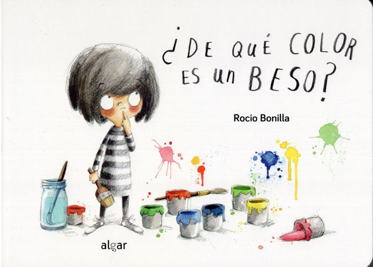 Imagen de ¿De qué color es un beso? / Rocio Bonilla