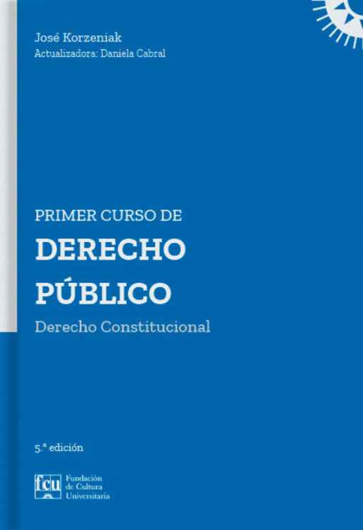 Imagen de Primer Curso De Derecho Público / José Korzeniak