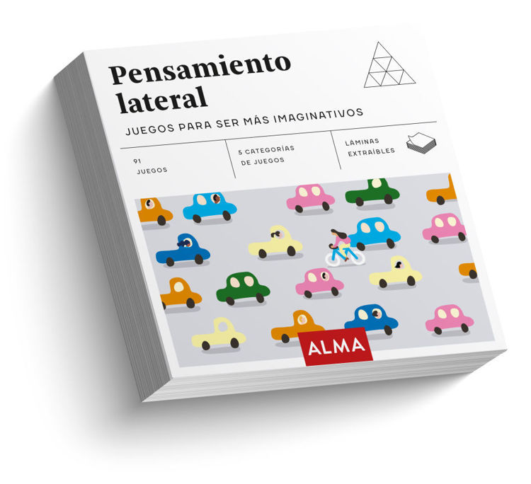 Imagen de PENSAMIENTO LATERAL - JUEGOS PARA SER MÁS IMAGINATIVOS / ALMA