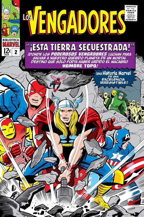 Imagen de BIBLIOTECA MARVEL: LOS VENGADORES 02 (1964-65) / PANINI