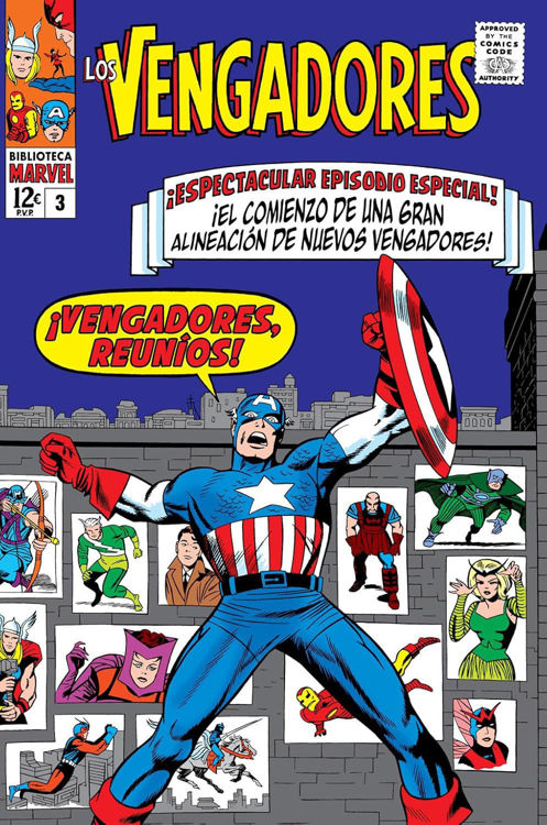 Imagen de BIBLIOTECA MARVEL: LOS VENGADORES 03 (1965) / PANINI