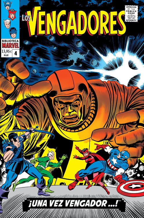 Imagen de BIBLIOTECA MARVEL: LOS VENGADORES 04 (1965-66) / PANINI