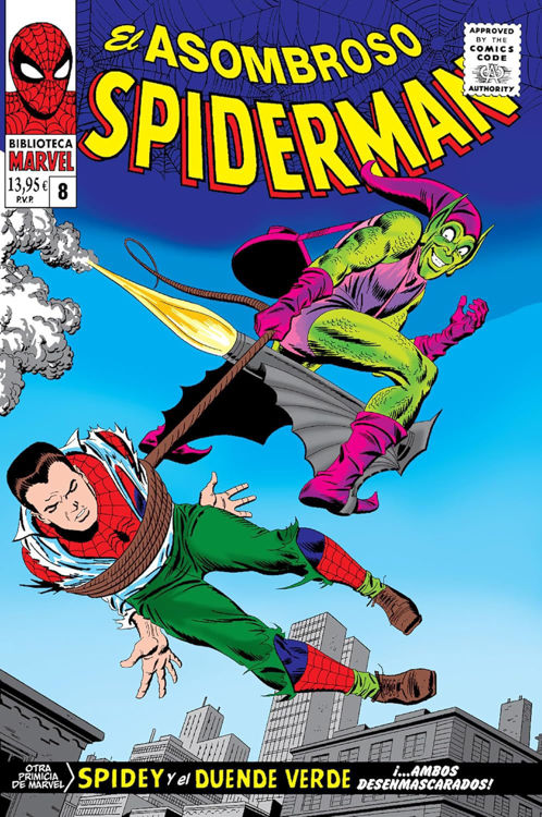Imagen de BIBLIOTECA MARVEL: EL ASOMBROSO SPIDERMAN 8 - 1966 / PANINI