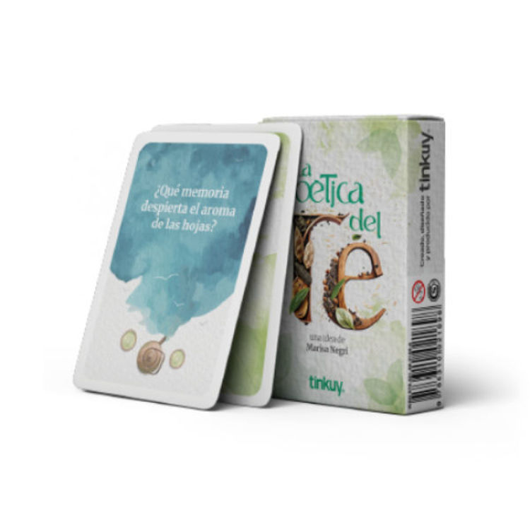 Imagen de LA POÉTICA DEL TÉ - JUEGO LITERARIO / TINKUY