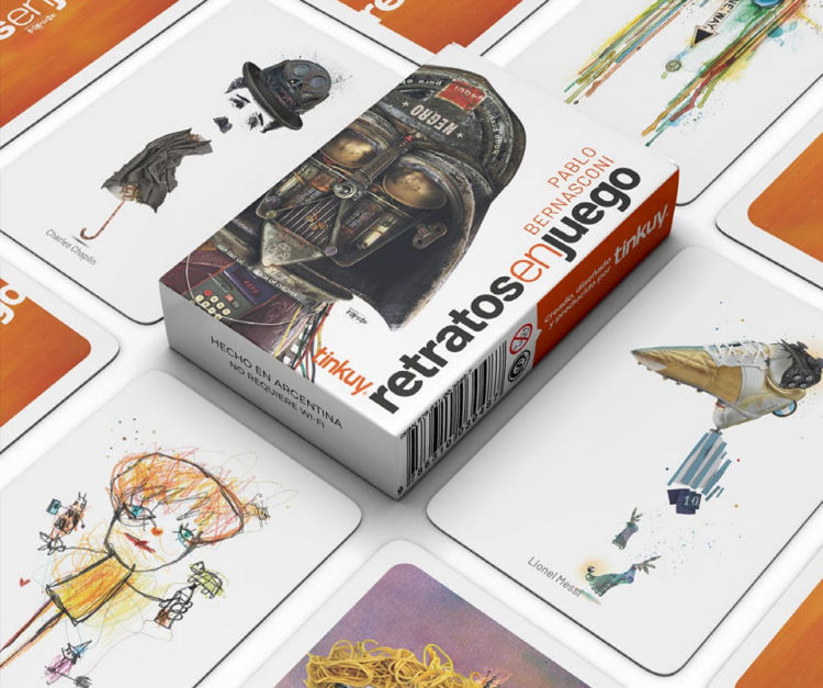 Imagen de RETRATOS EN JUEGO - JUEGO LITERARIO / TINKUY