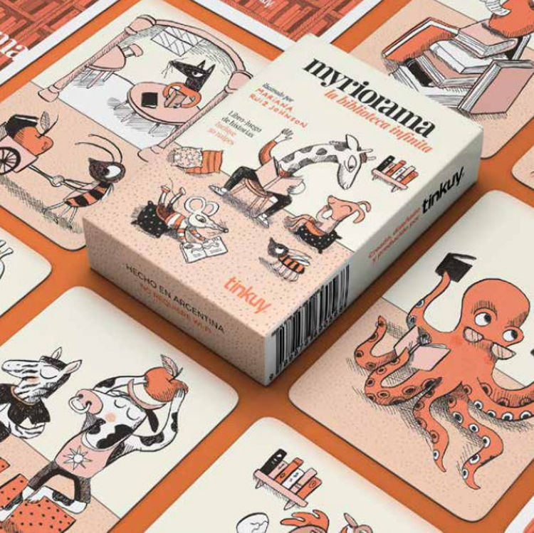 Imagen de MYRIORAMA - JUEGO LITERARIO / TINKUY