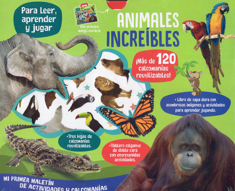 Imagen de ANIMALES INCREÍBLES - MI PRIMER MALETÍN