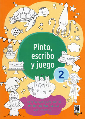 Imagen de PINTO, ESCRIBO Y JUEGO 2 / FLOR NEGRA PEQUES