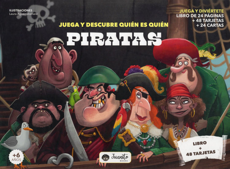 Imagen de JUEGA Y DESCUBRE QUIÉN ES QUIÉN: PIRATAS / JUANITO BOOKS