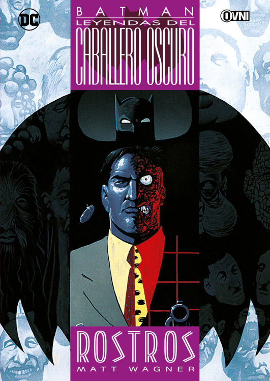 Imagen de BATMAN LEYENDAS DEL CABALLERO OSCURO - ROSTROS / OVNI PRESS