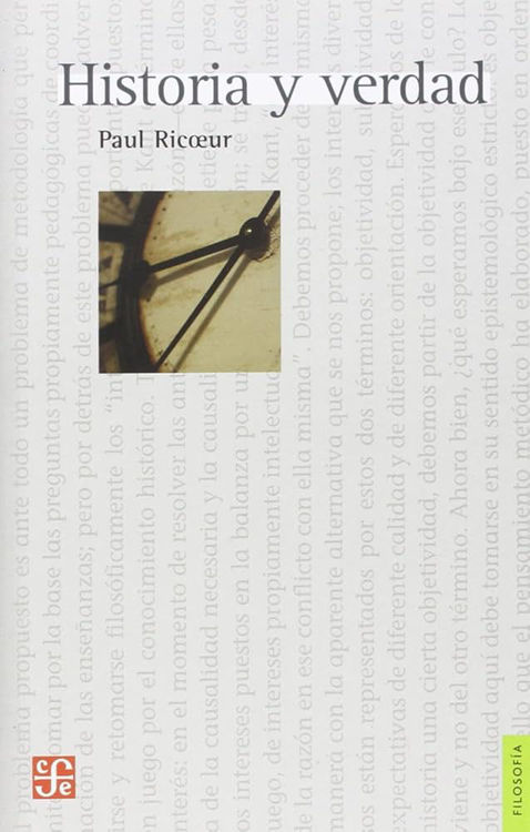 Imagen de HISTORIA Y VERDAD / PAUL RICOEUR