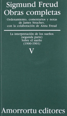 Imagen de OBRAS COMPLETAS V / SIGMUND FREUD
