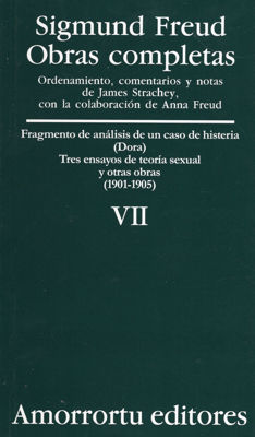 Imagen de OBRAS COMPLETAS VII / SIGMUND FREUD
