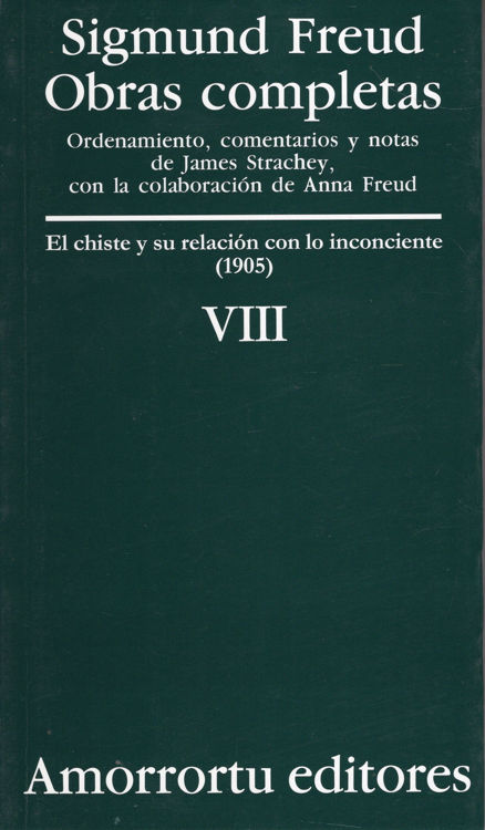 Imagen de OBRAS COMPLETAS VIII / SIGMUND FREUD
