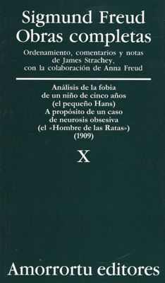 Imagen de OBRAS COMPLETAS X / SIGMUND FREUD