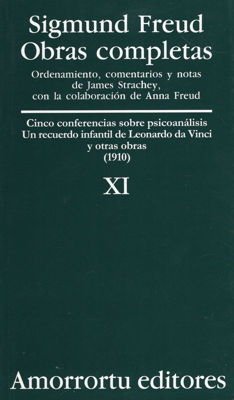 Imagen de OBRAS COMPLETAS XI / SIGMUND FREUD
