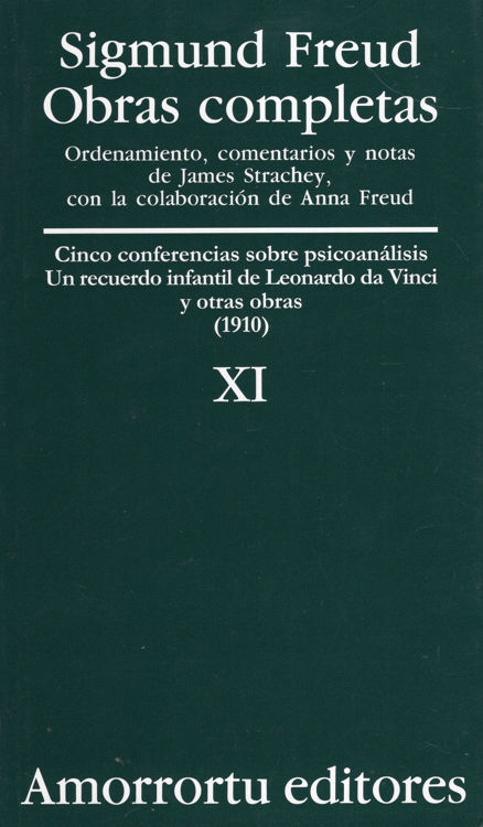 Imagen de OBRAS COMPLETAS XI / SIGMUND FREUD