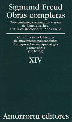 Imagen de OBRAS COMPLETAS XIV / SIGMUND FREUD