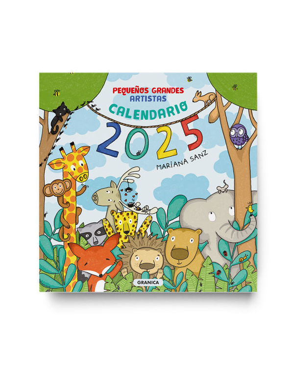 Imagen de CALENDARIO PEQUEÑOS GRANDES ARTISTAS 2025 / MARIANA SANZ