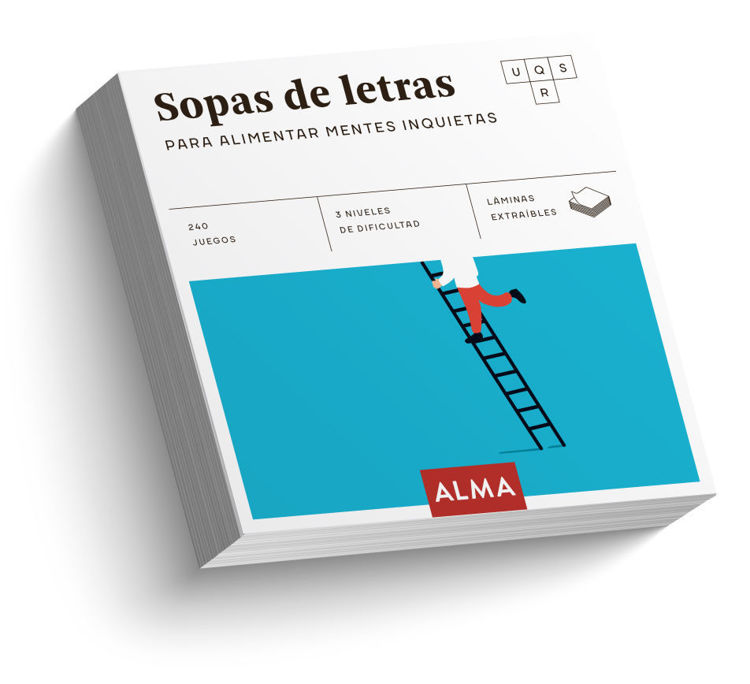 Imagen de SOPAS DE LETRAS: PARA ALIMENTAR MENTES INQUIETAS / ALMA