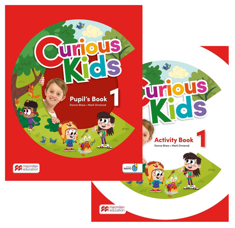 Imagen de CURIOUS KIDS 1 / PUPIL'S BOOK + ACTIVITY BOOK / MACMILLAN