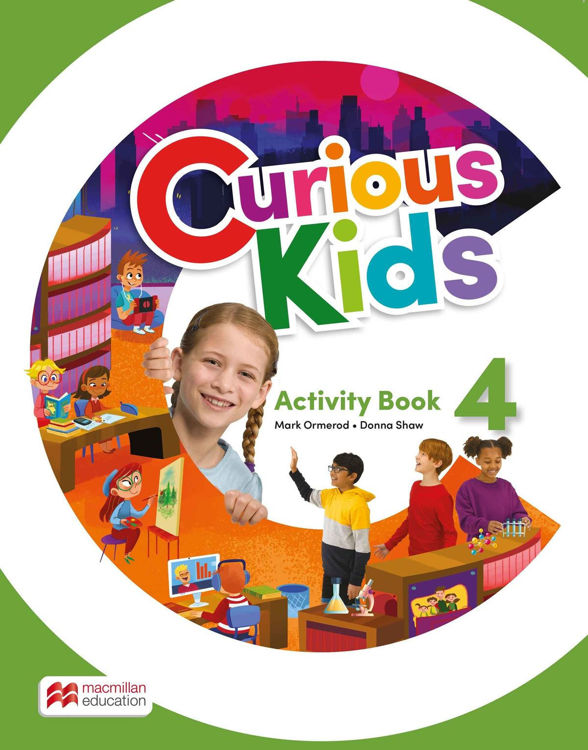 Imagen de CURIOUS KIDS 4 - ACTIVITY BOOK / MACMILLAN