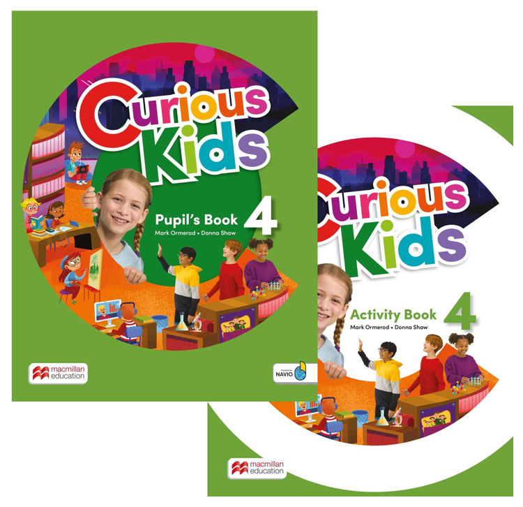 Imagen de CURIOUS KIDS 4 / PUPIL'S BOOK + ACTIVITY BOOK / MACMILLAN