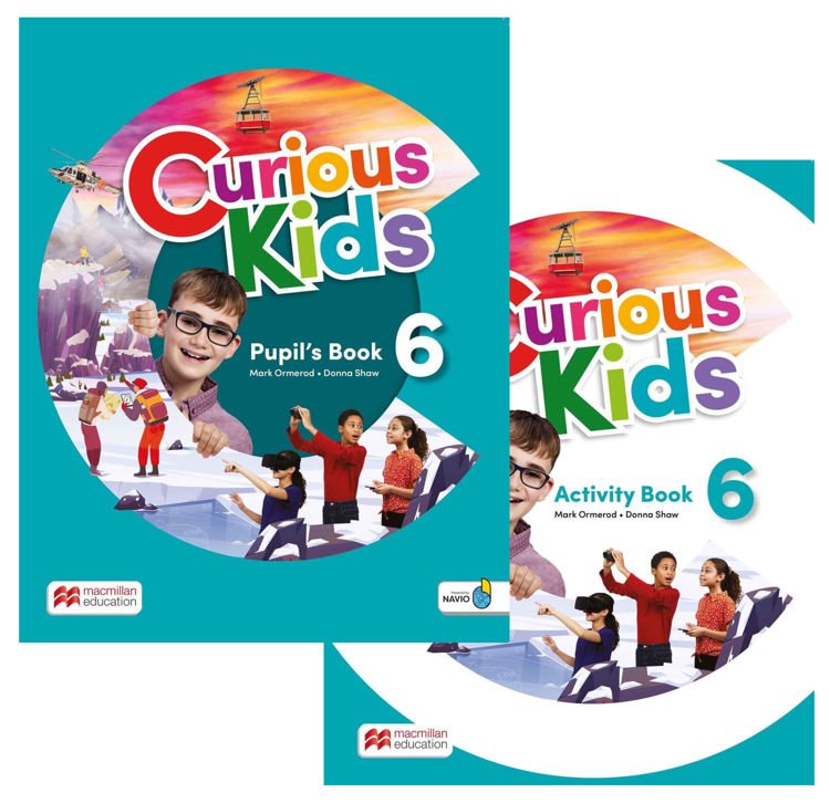 Imagen de CURIOUS KIDS 6 / PUPIL'S BOOK + ACTIVITY BOOK / MACMILLAN