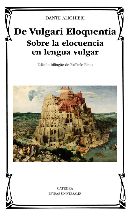 Imagen de DE VULGARI ELOQUENTIA / DANTE ALIGHIERI