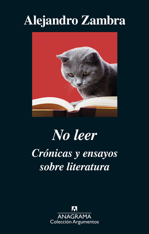 Imagen de NO LEER: CRÓNICAS Y ENSAYOS SOBRE LITERATURA / ALEJANDRO ZAMBRA