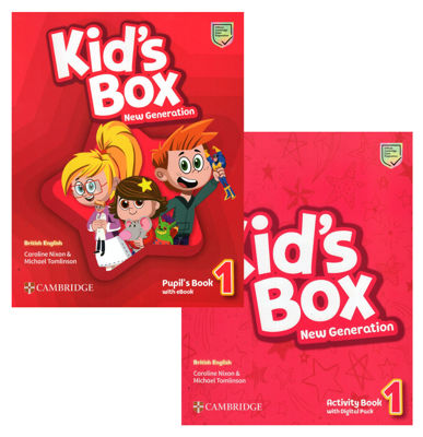 Imagen de KID'S BOX NEW GENERATION 1 / PUPIL BOOK + ACTIVITY BOOK / CAMBRIDGE