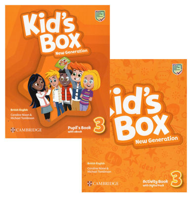 Imagen de KID'S BOX NEW GENERATION 3 / PUPIL BOOK + ACTIVITY BOOK / CAMBRIDGE
