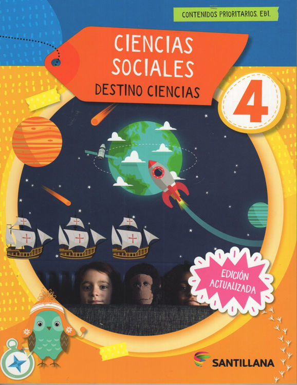 Imagen de VUELTA Y VUELTA & CIENCIAS SOCIALES 4 - DESTINO CIENCIAS / SANTILLANA