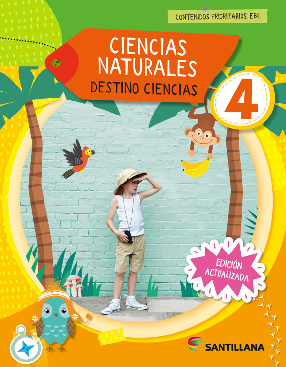 Imagen de VUELTA Y VUELTA & CIENCIAS NATURALES 4 - DESTINO CIENCIAS / SANTILLANA