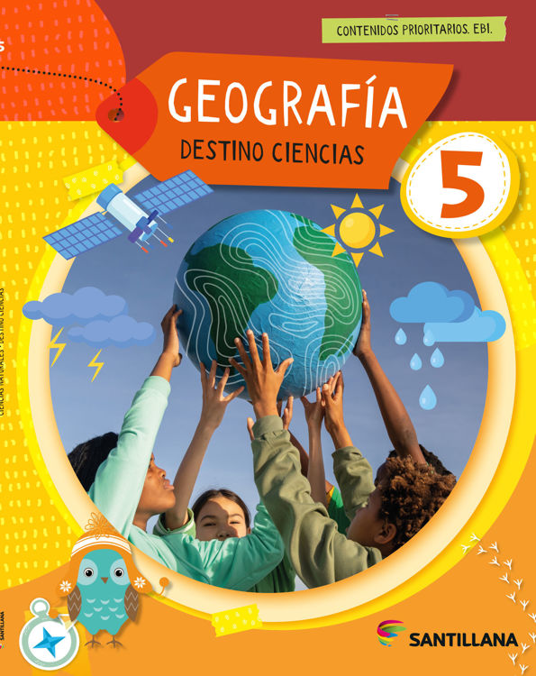 Imagen de VUELTA Y VUELTA, HISTORIA & GEOGRAFIA 5 - DESTINO CIENCIAS / SANTILLANA